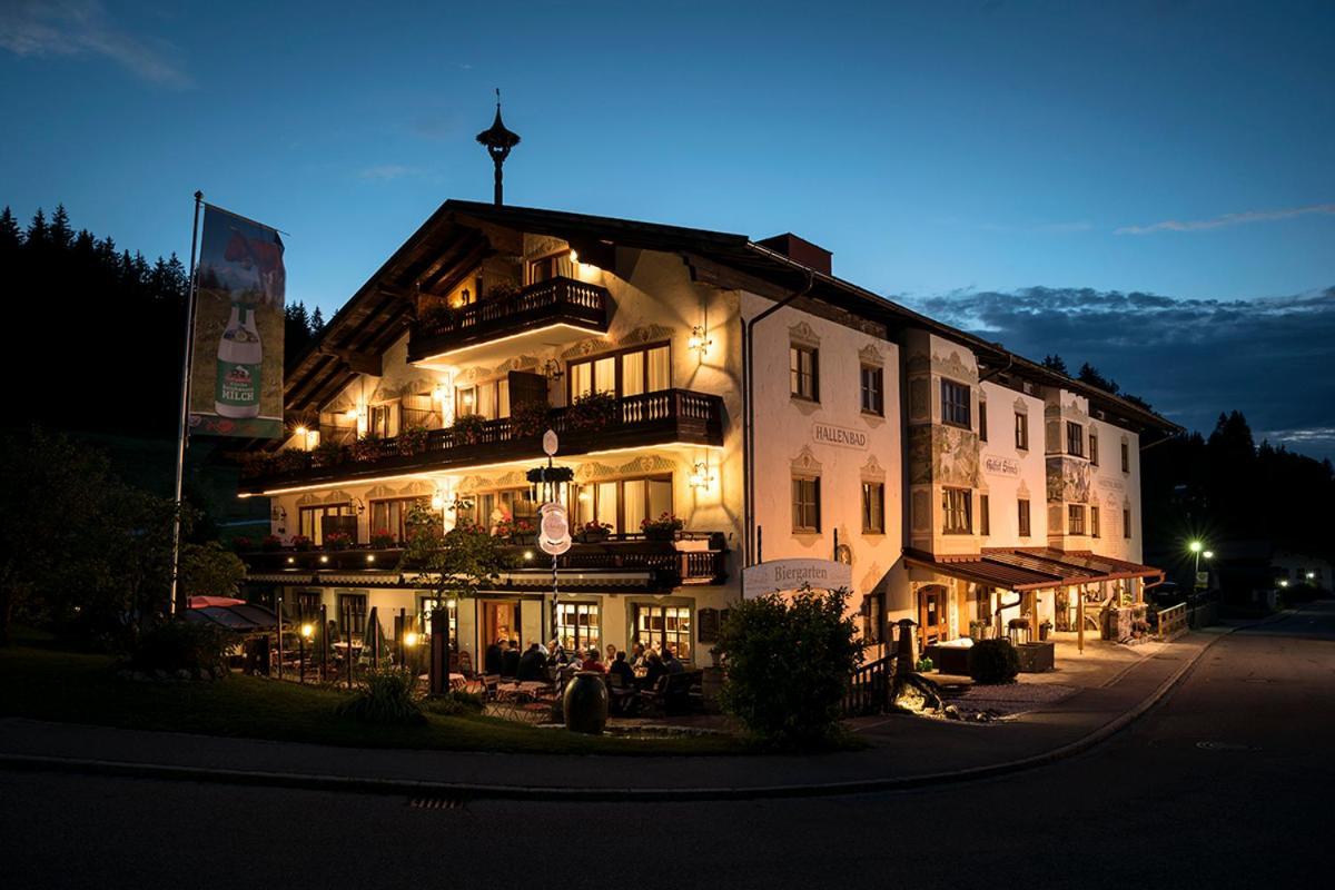 Aktivhotel & Gasthof Schmelz Ihr Urlaubs Hotel In Inzell Mit Wellness Hallenbad, Alpensauna & Dampfbad Eksteriør billede